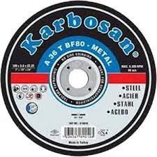 Karbosan 230x3 mm Metal Kesme Taşı (Profesyonel Kullanım)