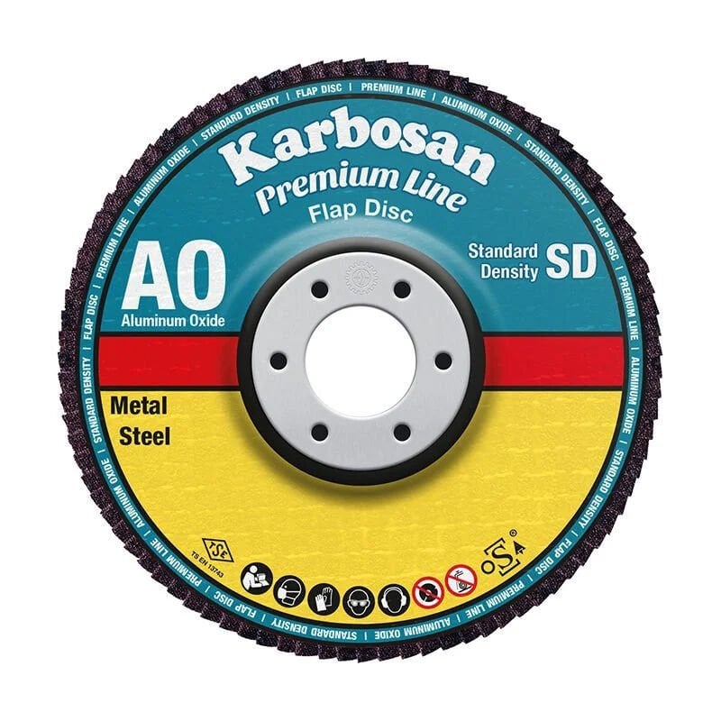 Karbosan 115 mm Flap Disk 60 Kum